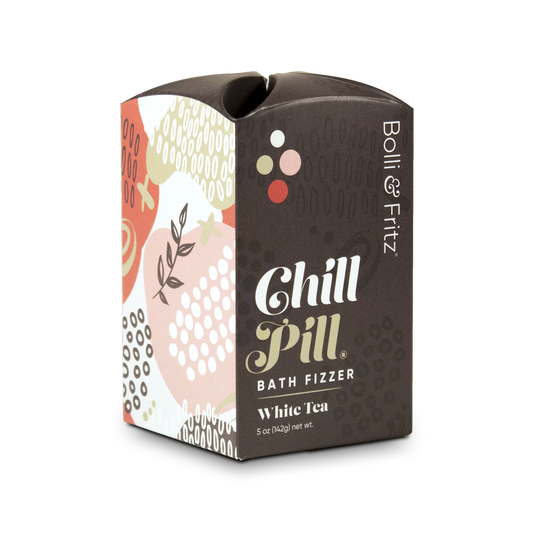 Chill Pill® Bath Fizzer in White Tea