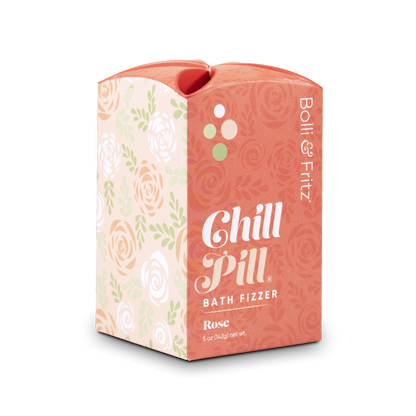 Chill Pill® Bath Fizzer in Rose