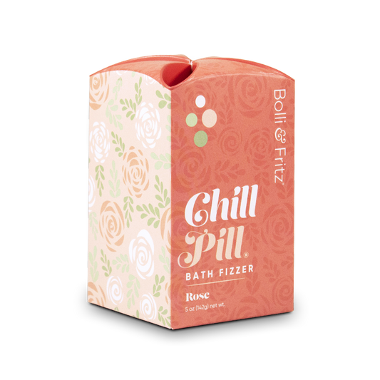 Chill Pill® Bath Fizzer in Rose